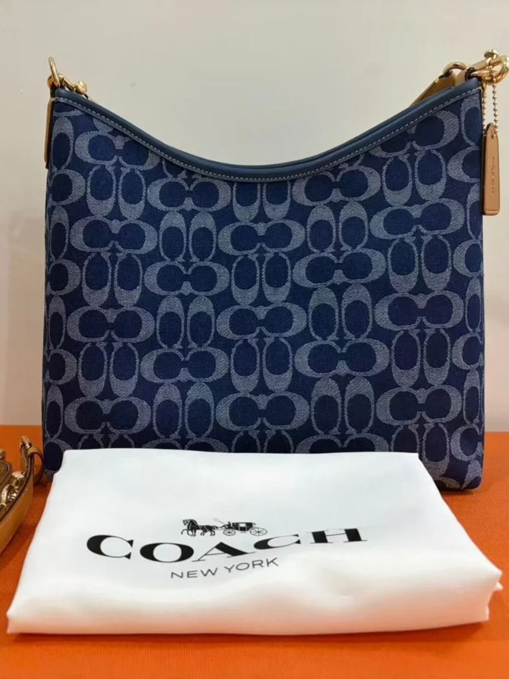 Coach Laurel Shoulder Bag in Signature Denim